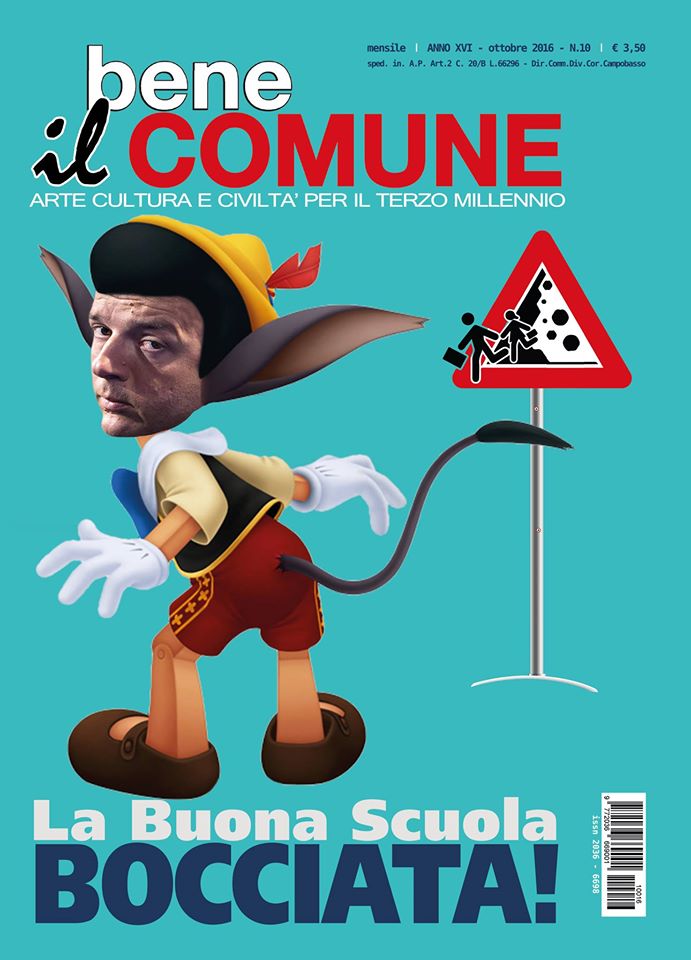 IN EDICOLA IL N. DI OTTOBRE DE “IL BENE COMUNE”