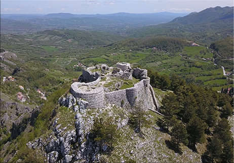 Il restauratore e il castello logo