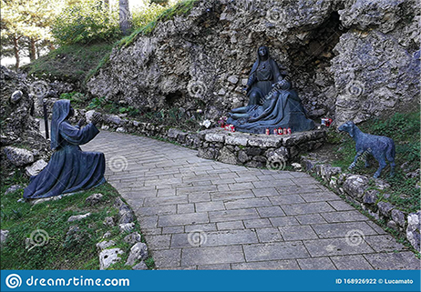 A Castelpetroso sul set della vita di Maria