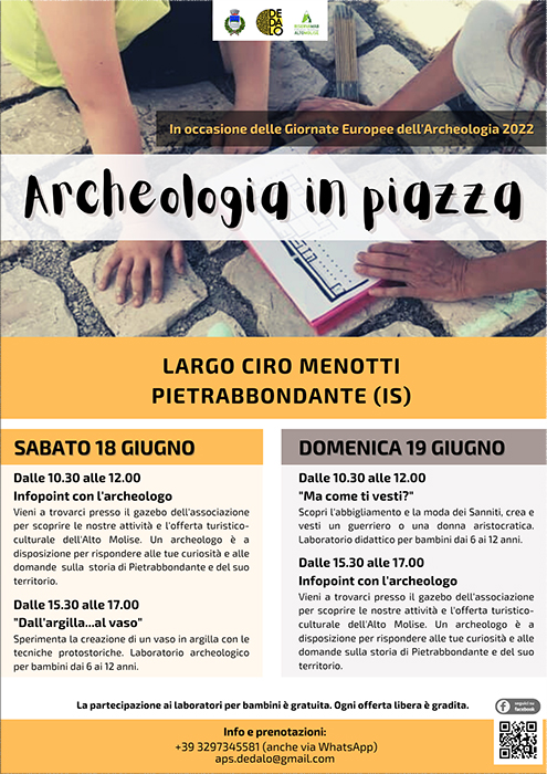 “Archeologia in piazza”