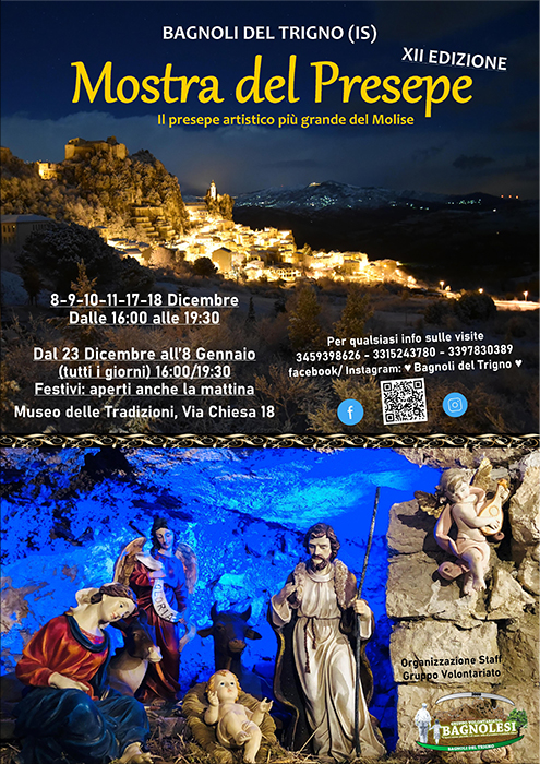 A Bagnoli del Trigno XII Edizione Mostra del Presepe