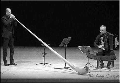 Duo Alphorn & Bayan a Campobasso